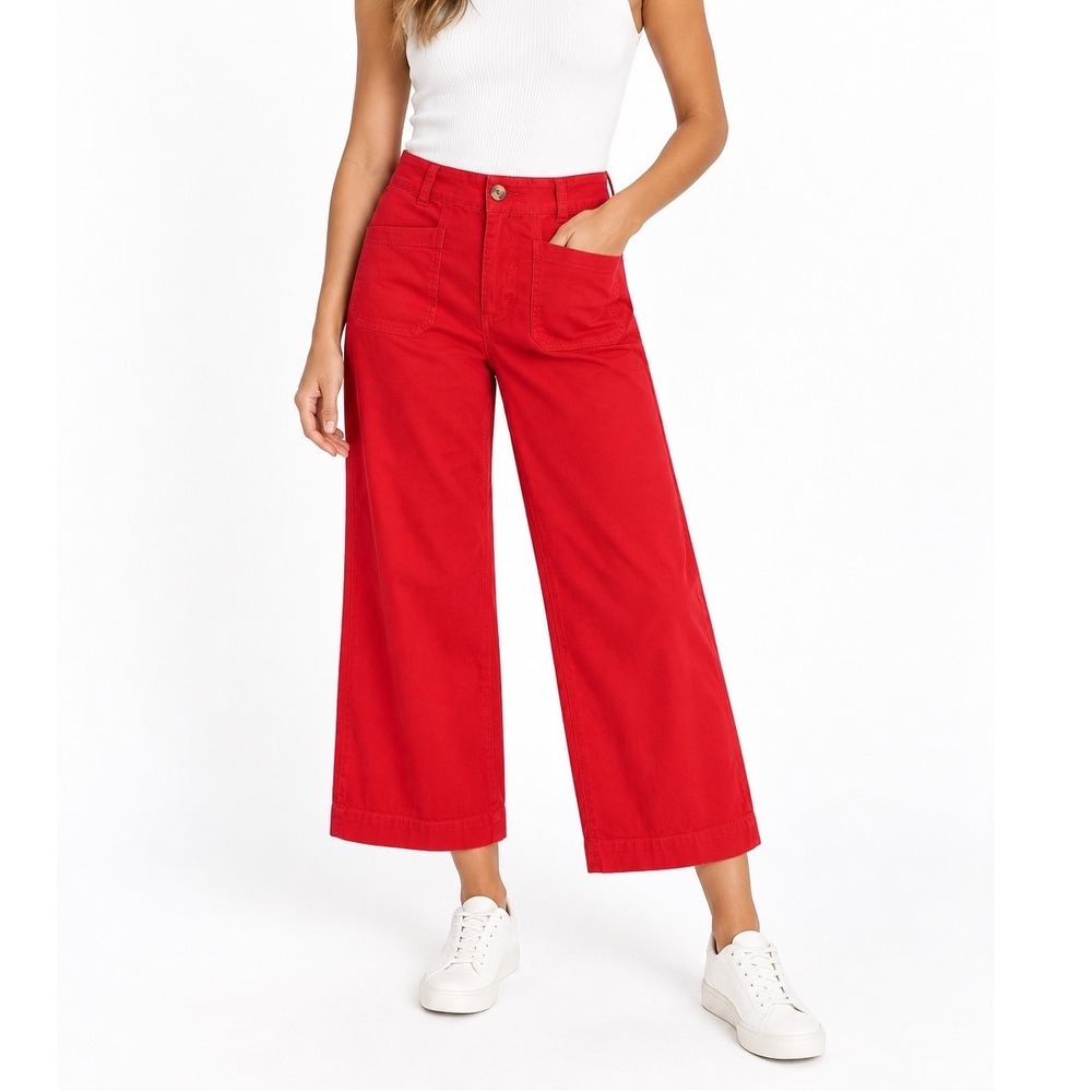 Mauve by Anthropologie The Collette Wide Leg Pants
